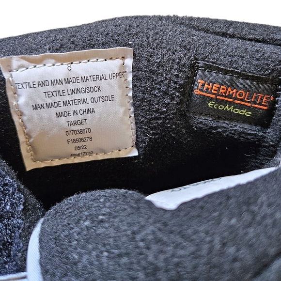 Cat & Jack Toddler Dane Waterproof Winter Boots Sz 8 NWOT SNOWBOOTS COLD WEATHER - Picture 9 of 13